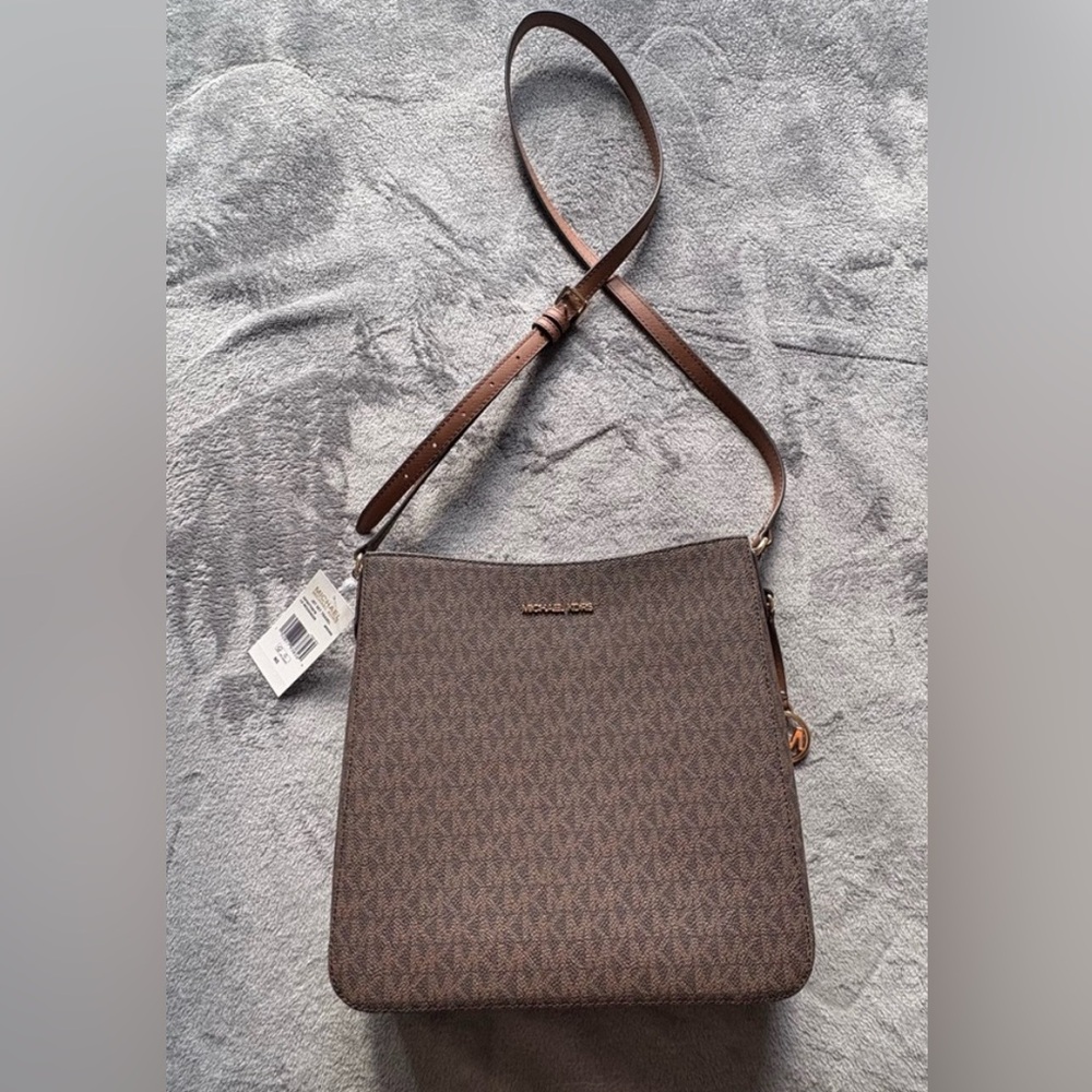 Michael Kors Jet Set Brown Patterned Handbag NWT